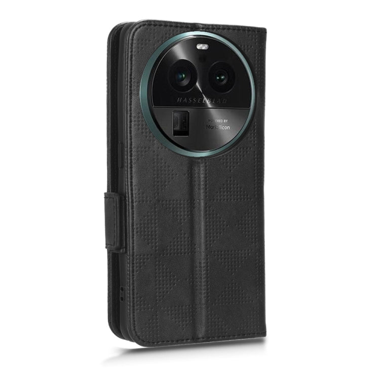 Custodia per telefono in pelle a triangolo simmetrico, For OPPO Find X6 5G, For OPPO Find X6 Pro 5G, For Huawei P60 Art, For Huawei P60 / P60 Pro