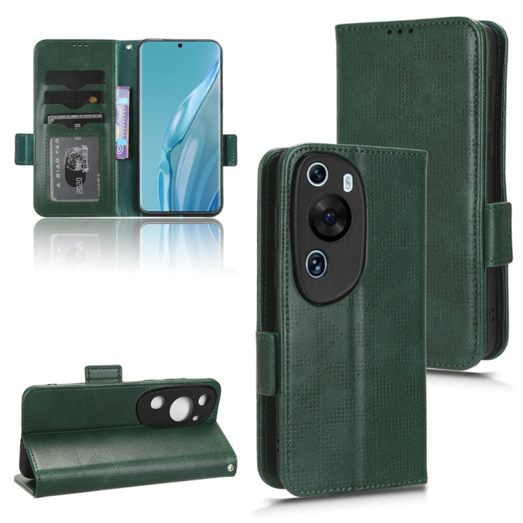 Custodia per telefono in pelle a triangolo simmetrico, For OPPO Find X6 5G, For OPPO Find X6 Pro 5G, For Huawei P60 Art, For Huawei P60 / P60 Pro
