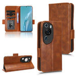 Custodia per telefono in pelle a triangolo simmetrico, For OPPO Find X6 5G, For OPPO Find X6 Pro 5G, For Huawei P60 Art, For Huawei P60 / P60 Pro