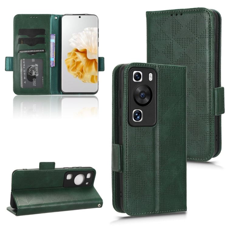 Custodia per telefono in pelle a triangolo simmetrico, For OPPO Find X6 5G, For OPPO Find X6 Pro 5G, For Huawei P60 Art, For Huawei P60 / P60 Pro