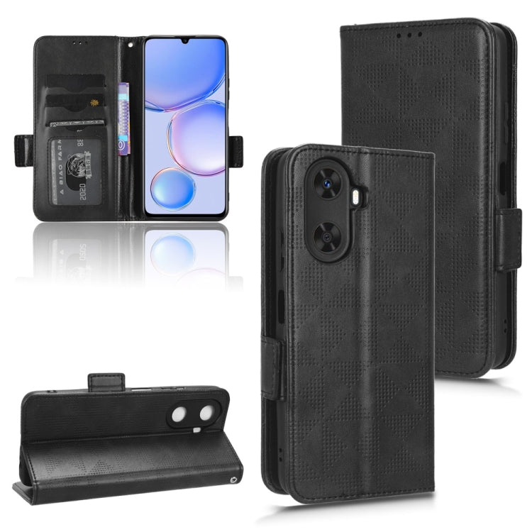Custodia per telefono in pelle a triangolo simmetrico, For Huawei Enjoy 60 4G, For Blackview A85, For OnePlus Nord CE 3