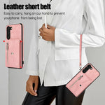 Custodia portafoglio con slot RFID per Samsung Galaxy S22+