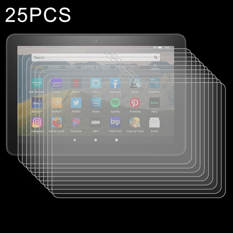 Pellicola vetro temperato antideflagrante 9H 0,3 mm per Kindle Fire HD 8 Plus