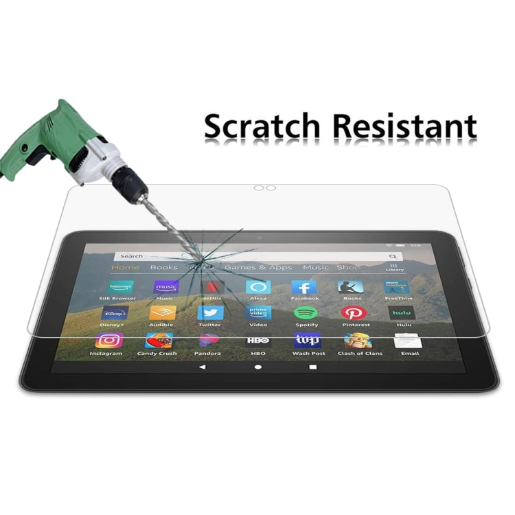 Pellicola vetro temperato antideflagrante 9H 0,3 mm per Kindle Fire HD 8 Plus