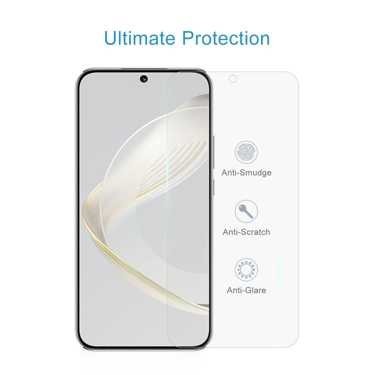 Pellicola in vetro temperato 10 pezzi 0,26 mm 9H 2,5D, For Huawei nova 11 (10 PCS)