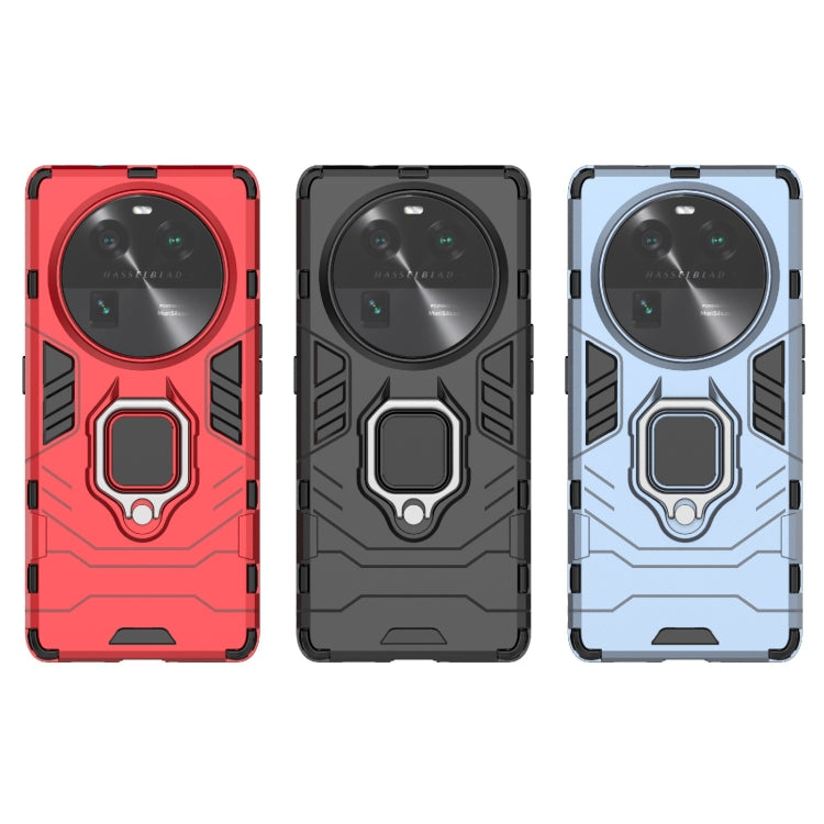 Supporto per anello magnetico PC + custodia per telefono in TPU, For OPPO Find X6, For OPPO Find X6 Pro, For OnePlus Nord CE 3