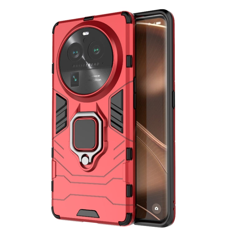 Supporto per anello magnetico PC + custodia per telefono in TPU, For OPPO Find X6, For OPPO Find X6 Pro, For OnePlus Nord CE 3