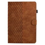 Custodia per tablet in pelle goffrata rombo, For Lenovo Tab M9, For Lenovo Tab P11 Gen 2, For Lenovo Tab P11 Pro Gen 2
