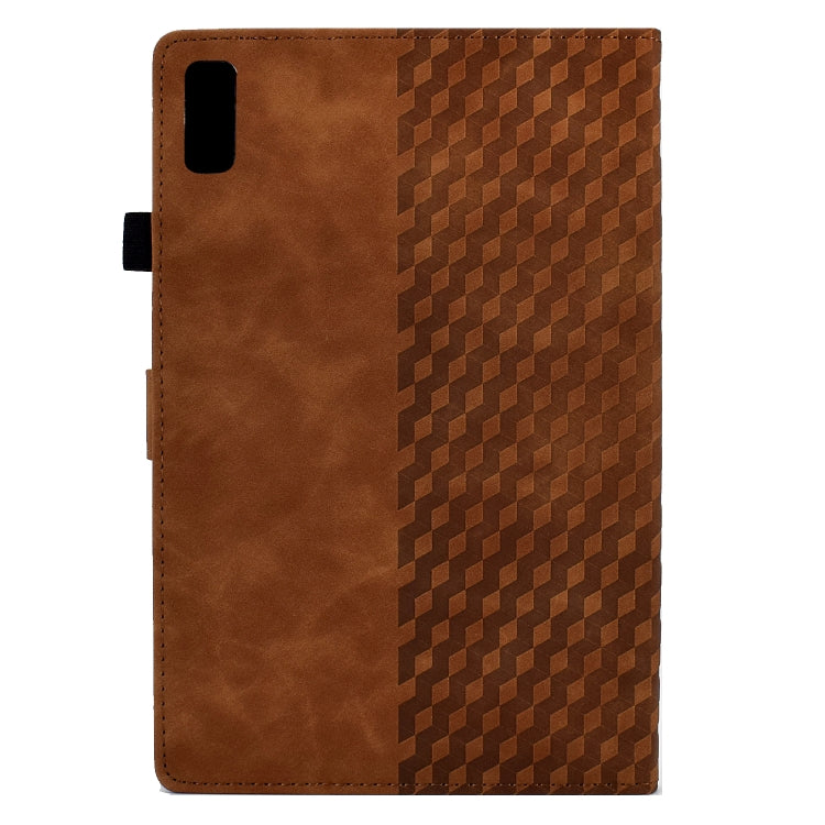 Custodia per tablet in pelle goffrata rombo, For Lenovo Tab M9, For Lenovo Tab P11 Gen 2, For Lenovo Tab P11 Pro Gen 2