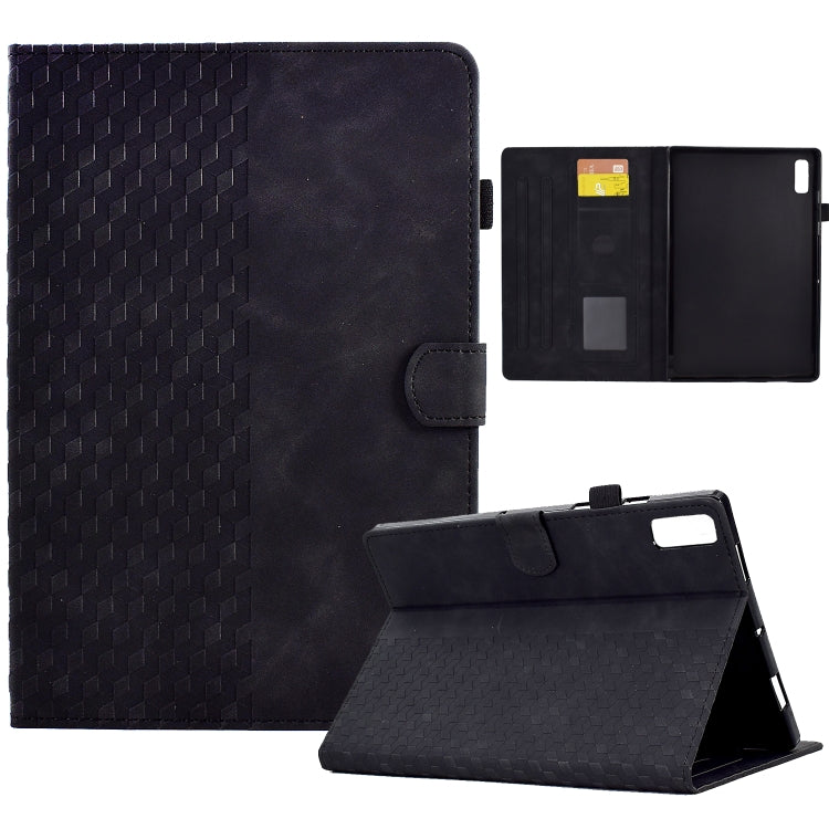 Custodia per tablet in pelle goffrata rombo, For Lenovo Tab M9, For Lenovo Tab P11 Gen 2, For Lenovo Tab P11 Pro Gen 2
