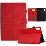Custodia per tablet in pelle goffrata rombo, For Lenovo Tab M9, For Lenovo Tab P11 Gen 2, For Lenovo Tab P11 Pro Gen 2