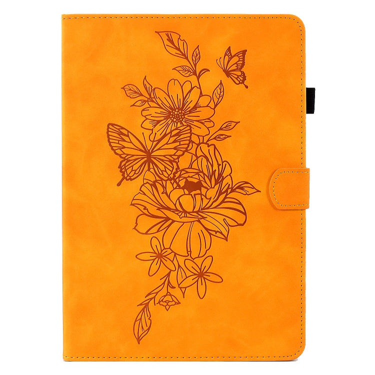 Custodia per tablet in pelle goffrata farfalla peonia, For Lenovo Tab M9, For Lenovo Tab P11 Gen 2, For Lenovo Tab P11 Pro Gen 2