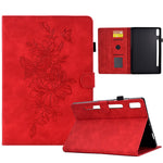 Custodia per tablet in pelle goffrata farfalla peonia, For Lenovo Tab M9, For Lenovo Tab P11 Gen 2, For Lenovo Tab P11 Pro Gen 2