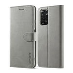 LC.IMEEKE Custodia in pelle a vibrazione orizzontale con struttura in vitello, For Xiaomi Redmi Note 12 Pro 4G Global