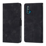 Custodia per telefono in pelle goffrata effetto pelle, For Huawei nova 5T / Honor 20, For Huawei nova 10, For Huawei nova 10 Pro, For Huawei P20 lite 2019 / nova 5i