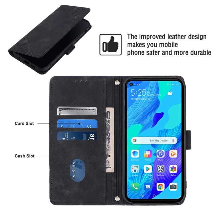 Custodia per telefono in pelle goffrata effetto pelle, For Huawei nova 5T / Honor 20, For Huawei nova 10, For Huawei nova 10 Pro, For Huawei P20 lite 2019 / nova 5i