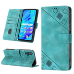 Custodia per telefono in pelle goffrata effetto pelle, For Huawei nova 5T / Honor 20, For Huawei nova 10, For Huawei nova 10 Pro, For Huawei P20 lite 2019 / nova 5i