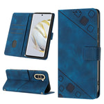 Custodia per telefono in pelle goffrata effetto pelle, For Huawei nova 5T / Honor 20, For Huawei nova 10, For Huawei nova 10 Pro, For Huawei P20 lite 2019 / nova 5i