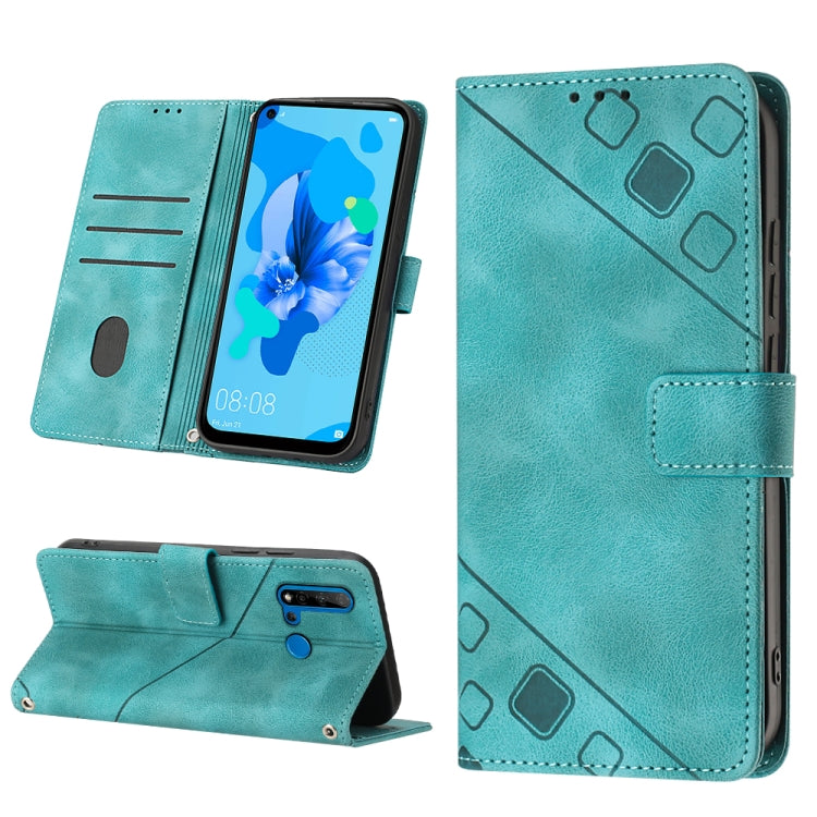 Custodia per telefono in pelle goffrata effetto pelle, For Huawei nova 5T / Honor 20, For Huawei nova 10, For Huawei nova 10 Pro, For Huawei P20 lite 2019 / nova 5i