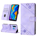 Custodia per telefono in pelle goffrata effetto pelle, For Huawei P30 lite, For Huawei P30 Pro, For Huawei P40 lite/nova 6 SE / nova 7i, For Huawei Enjoy 7S/Honor 9 Lite/Honor 9i
