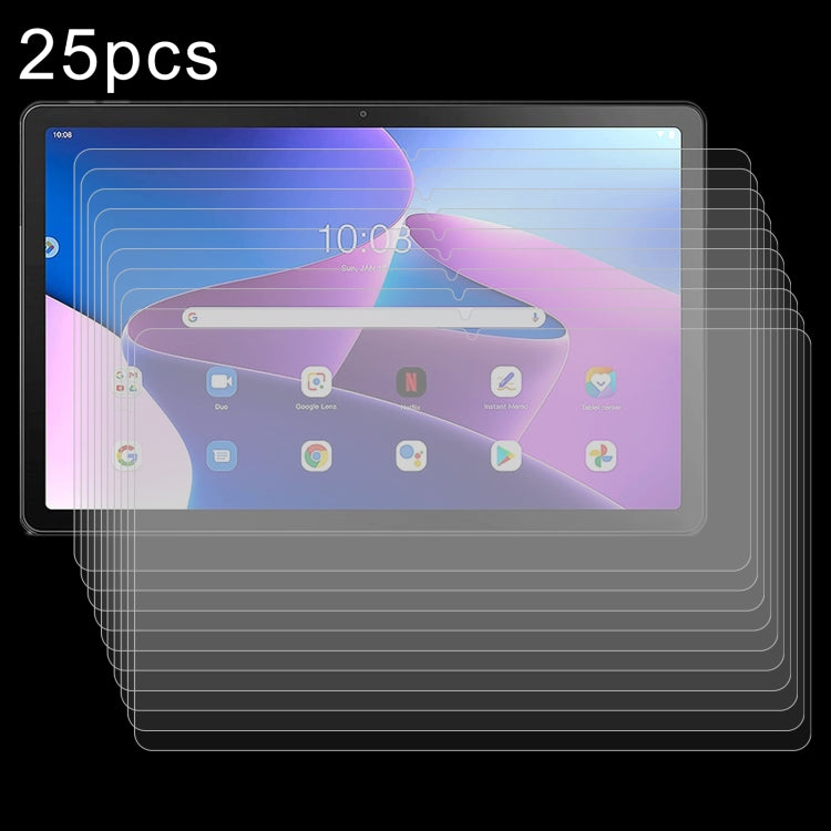 Pellicola per tablet in vetro temperato antideflagrante da 25 pezzi 0,3 mm 9H, For Lenovo Tab M10 Plus 10.6 3rd Gen(25pcs)