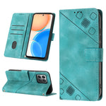 Custodia per telefono in pelle goffrata effetto pelle, For Honor X7 4G/Play 30 Plus, For Honor X7a 4G Global, For Honor X8 4G, For Honor X8a 4G Global