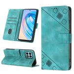 Custodia per telefono in pelle goffrata effetto pelle, For Honor X7 4G/Play 30 Plus, For Honor X7a 4G Global, For Honor X8 4G, For Honor X8a 4G Global