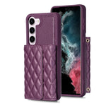 Custodia portafoglio in pelle per Samsung Galaxy S21+ 5G
