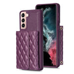 Custodia portafoglio in pelle per Samsung Galaxy S21+ 5G