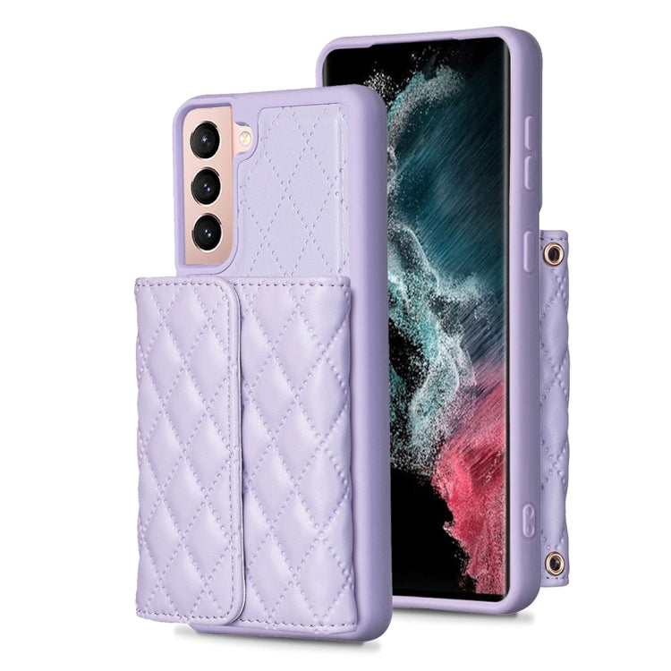 Custodia portafoglio in pelle per Samsung Galaxy S21+ 5G