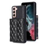 Custodia portafoglio in pelle per Samsung Galaxy S21+ 5G