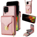 Custodia portafoglio Samsung Galaxy A12 5G in pelle PU