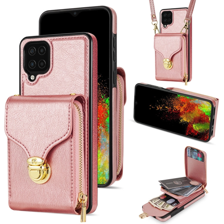 Custodia portafoglio Samsung Galaxy A12 5G in pelle PU