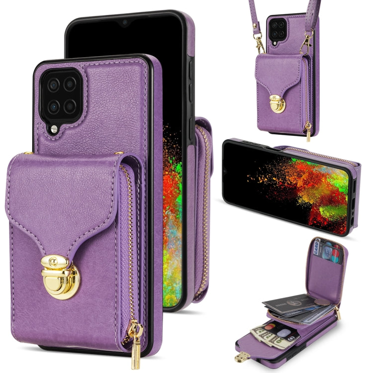 Custodia portafoglio Samsung Galaxy A12 5G in pelle PU