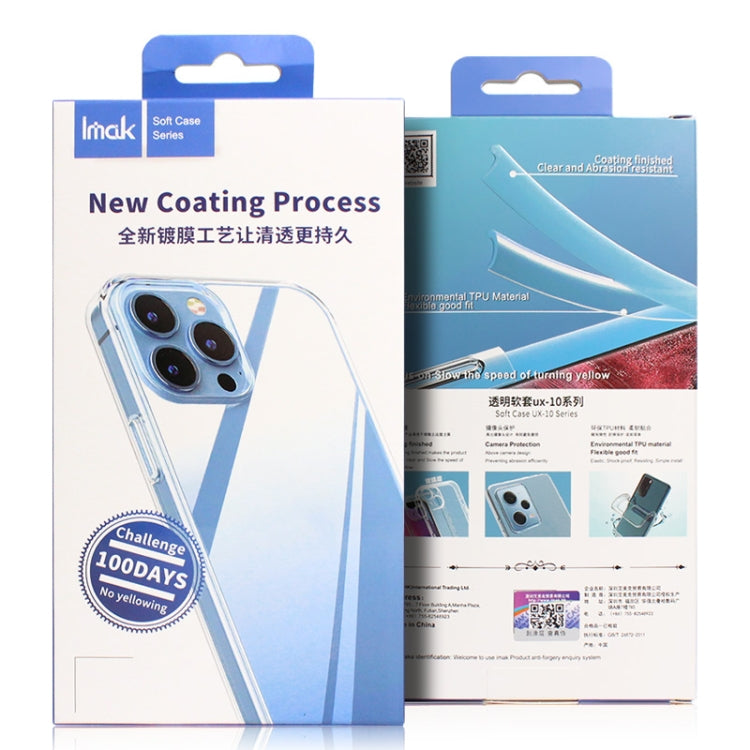 Custodia per telefono in TPU antiurto serie imak UX-10, For Huawei P60 Art, For ZTE nubia Z50 5G, For ZTE nubia Z50 Ultra 5G, For OnePlus Ace 2V 5G
