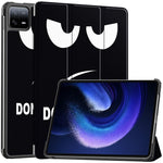 Custodia Smart Tablet in pelle con supporto 3 pieghe verniciato Custer, For Xiaomi Pad 6 / 6 Pro