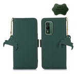 Custodia per telefono in pelle magnetica RFID in vera pelle, For Nokia G42, For Nokia XR21, For Nokia C12 4G, For Nokia C110, For Nokia C22 4G