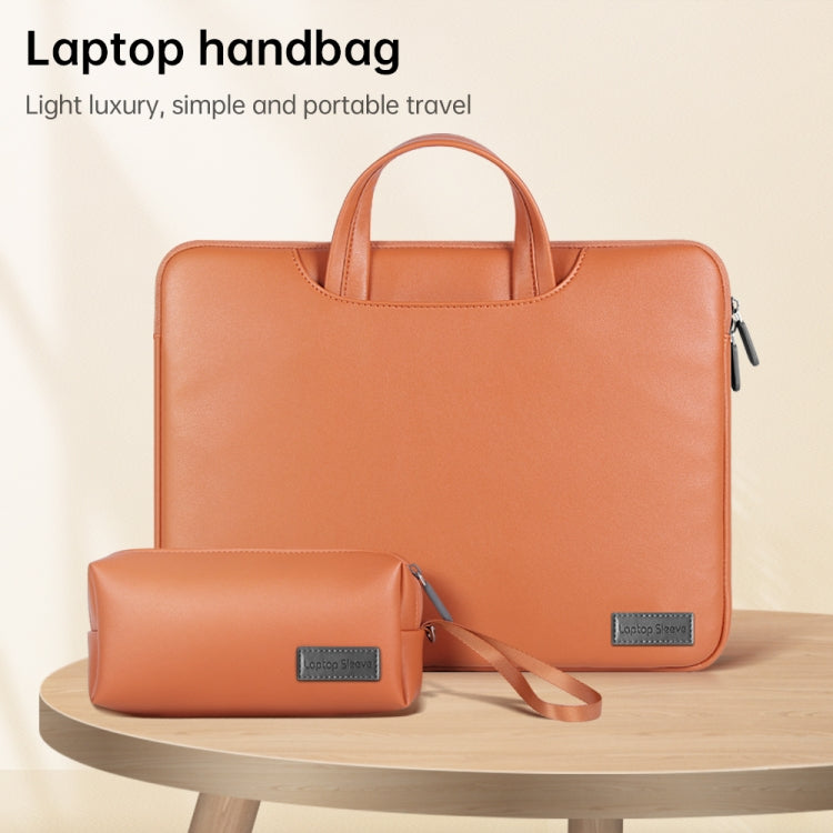 Borsa interna impermeabile per laptop 13-15 pollici in PU