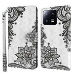 Custodia per cellulare in pelle flip modello pittura 3D, For Xiaomi 13, For Xiaomi 13 Pro