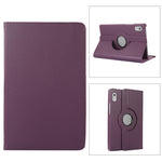 Custodia in pelle per tablet con texture Litchi con rotazione a 360 gradi con supporto, For Lenovo Tab M9