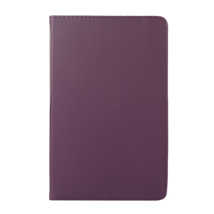 Custodia in pelle per tablet con texture Litchi con rotazione a 360 gradi con supporto, For Lenovo Tab M9