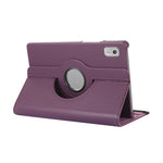 Custodia in pelle per tablet con texture Litchi con rotazione a 360 gradi con supporto, For Lenovo Tab M9