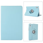 Custodia in pelle per tablet con texture Litchi con rotazione a 360 gradi con supporto, For Lenovo Tab M9