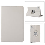 Custodia in pelle per tablet con texture Litchi con rotazione a 360 gradi con supporto, For Lenovo Tab M9