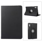Custodia in pelle per tablet con texture Litchi con rotazione a 360 gradi con supporto, For Lenovo Tab M9
