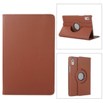 Custodia in pelle per tablet con texture Litchi con rotazione a 360 gradi con supporto, For Lenovo Tab M9