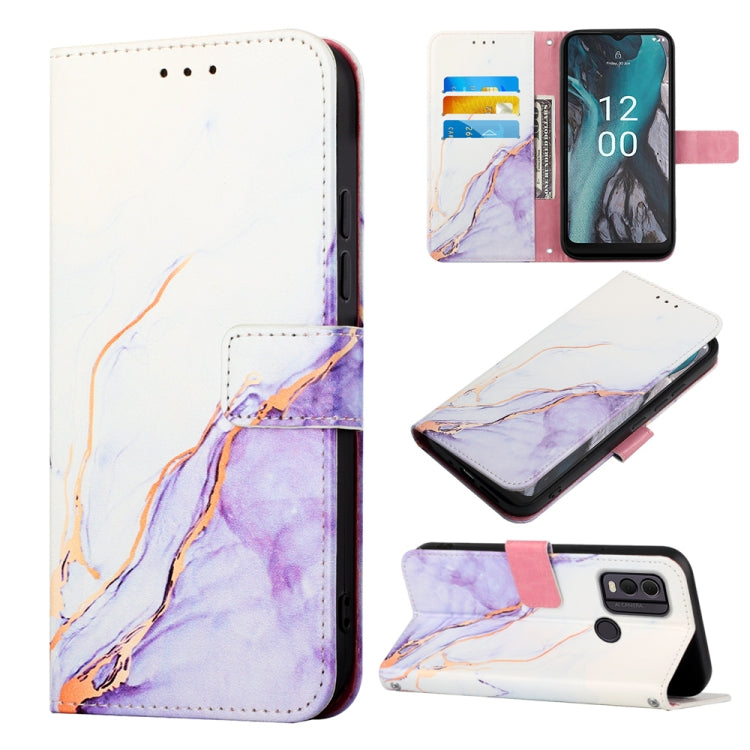 Custodia portafoglio in pelle per Nokia C32