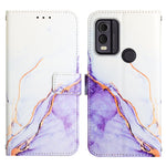 Custodia portafoglio in pelle per Nokia C32
