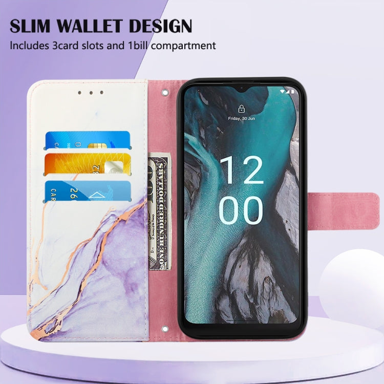 Custodia portafoglio in pelle per Nokia C32