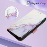 Custodia portafoglio in pelle per Nokia C32